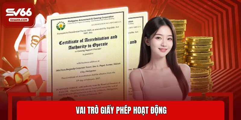 Ý nghĩa giấy phép hoạt động